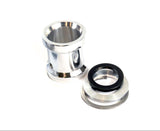 Check valve for dampener style bottom
