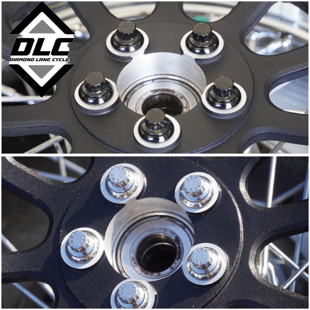 DLC - HD Pulley Bolt Finish Washer Kit