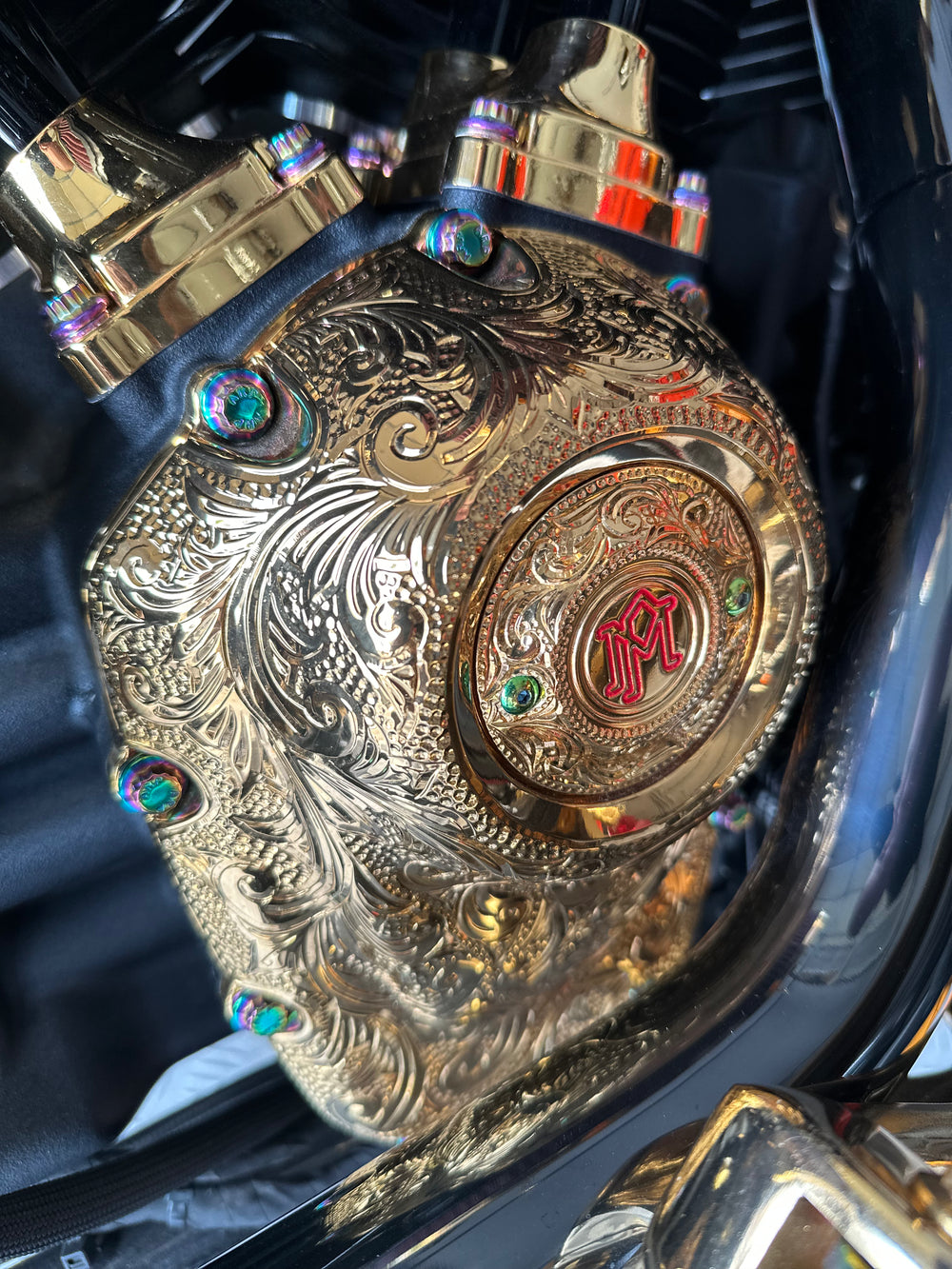 M8 Timing cover button head kit Diamond Lane Cycles