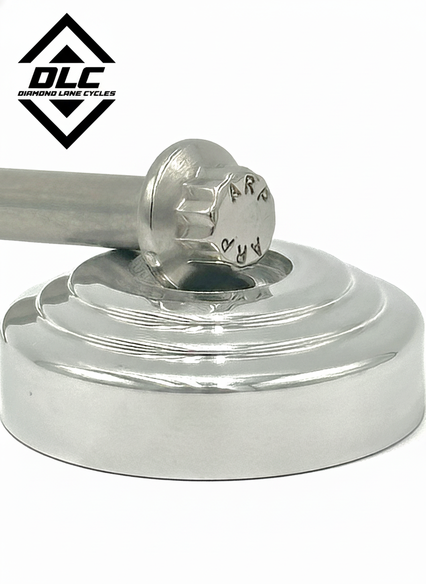 Softail M8 Triple Tree Stem Bolt Cover Kit