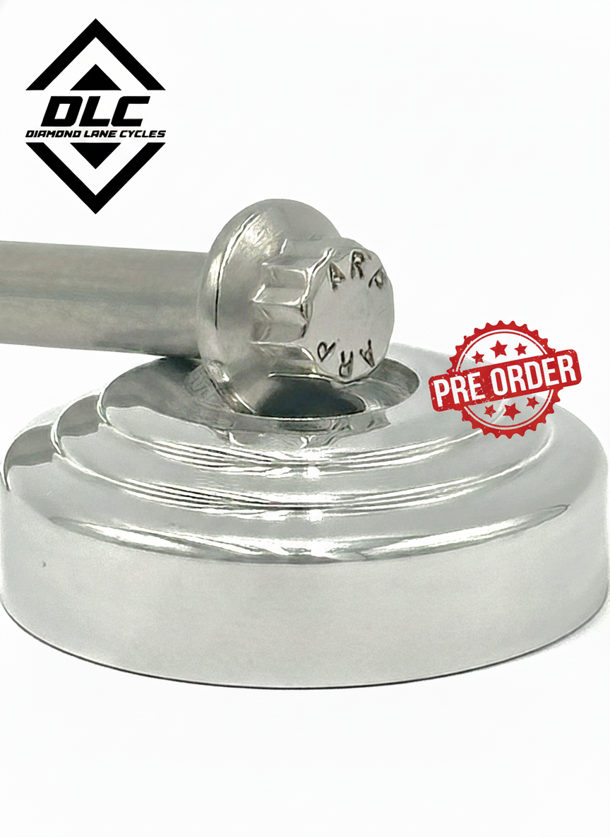 Softail M8 Triple Tree Stem Bolt Cover Kit