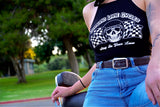 Diamond Lane Cycles Stay in Your Lane Ladies Tank