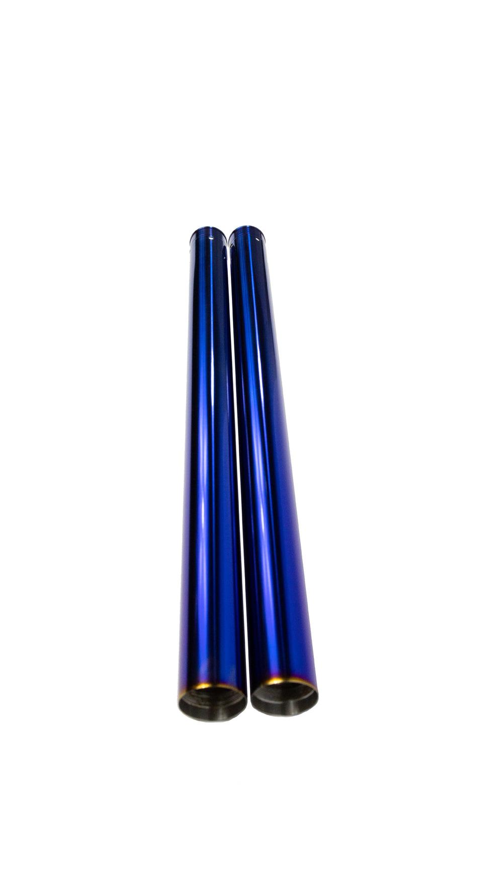 Diamond Lane Cycles Performance Coated Fork Tubes BLUE