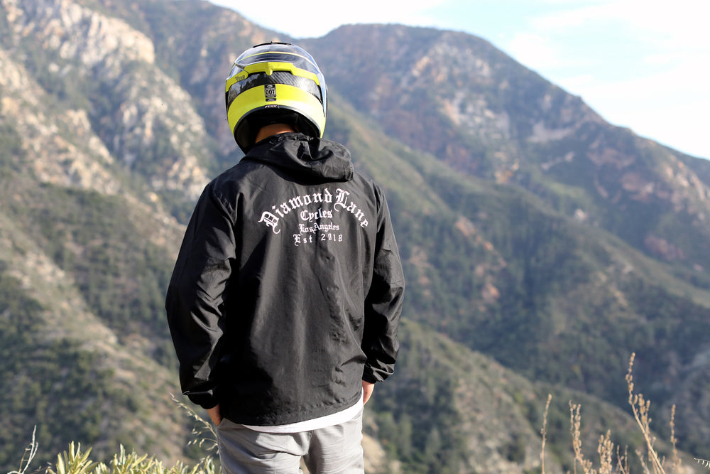 Diamond Lane Cycles Windbreaker Jacket