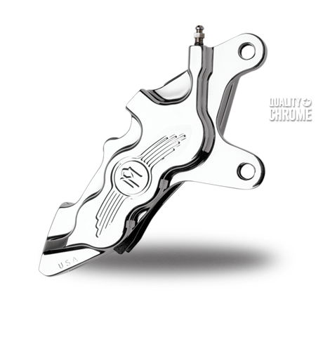 Performance Machine 6 PISTON DIFFERENTIAL BORE FRONT CALIPER