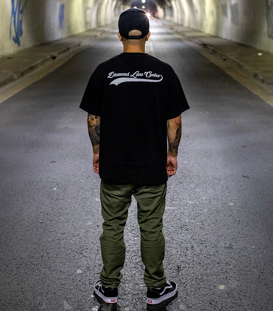 Diamond Lane Cycles “Swoosh” Shirt
