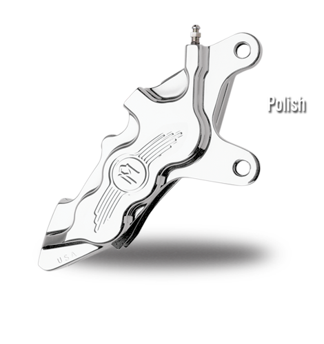 Performance Machine 6 PISTON DIFFERENTIAL BORE FRONT CALIPER